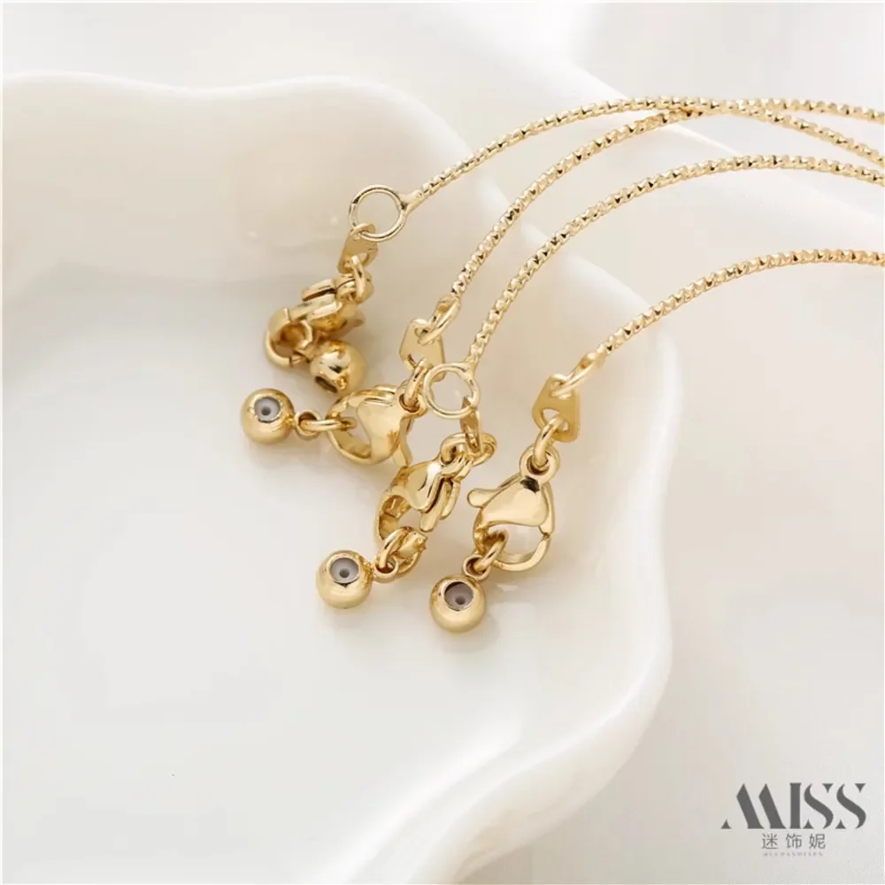 14K الذهب اللون العالمي دفعة زهرة سوار إبرة نوع قابل للتعديل سوار اليدوية سوار ذاتي الصنع مجوهرات اكسسوارات