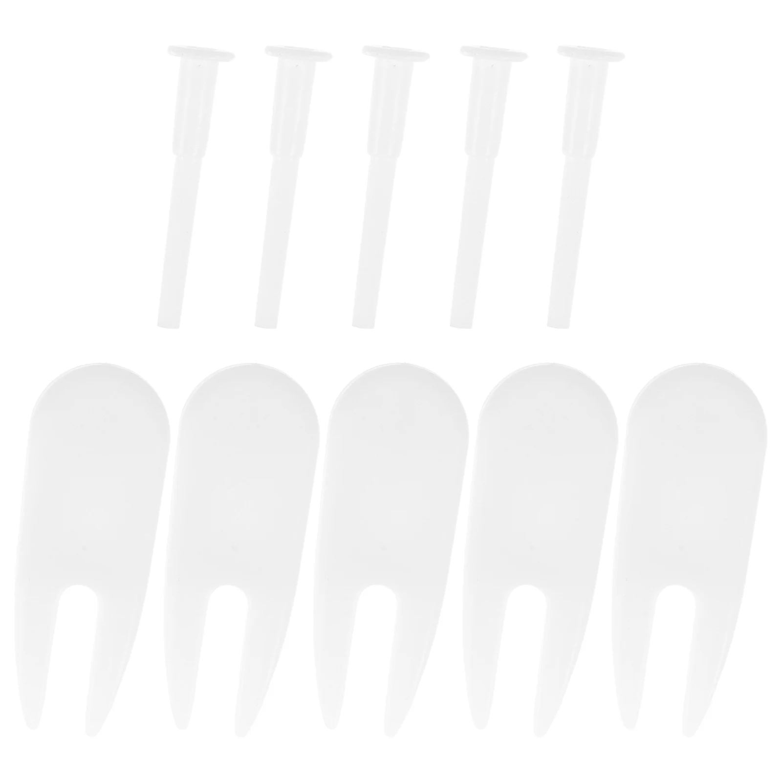 10 個エクササイズボールプラグ Pp プラスチックストッパープラーリムーバーヨガフィットネスインフレータブルデバイス交換キット耐久性