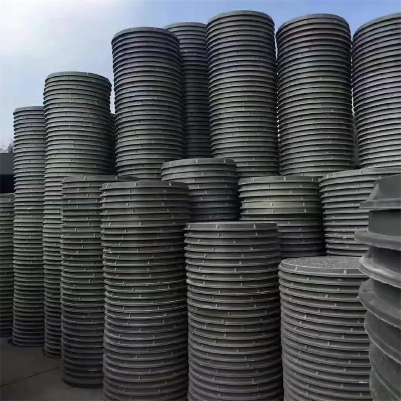 Manhole Cover with Locking System, Customizable Glass Fiber Reinforced Plastic Composite Manhole Cover