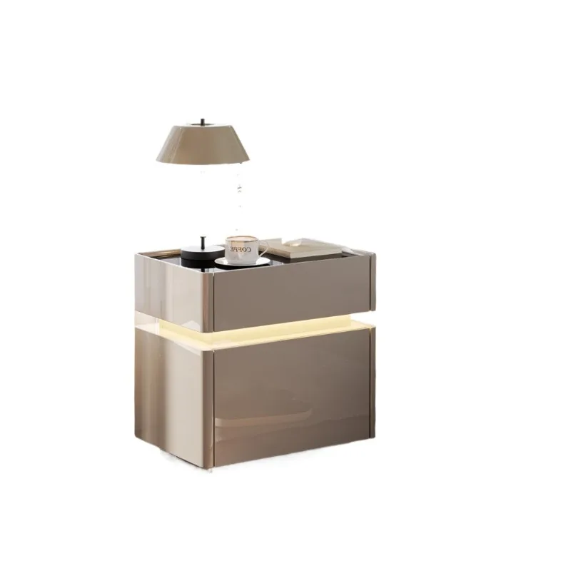 

Новый многофункциональный прикроватный шкафчик со скрытым отделением и замком, в стиле лёгкой роскоши, премиум-класса.