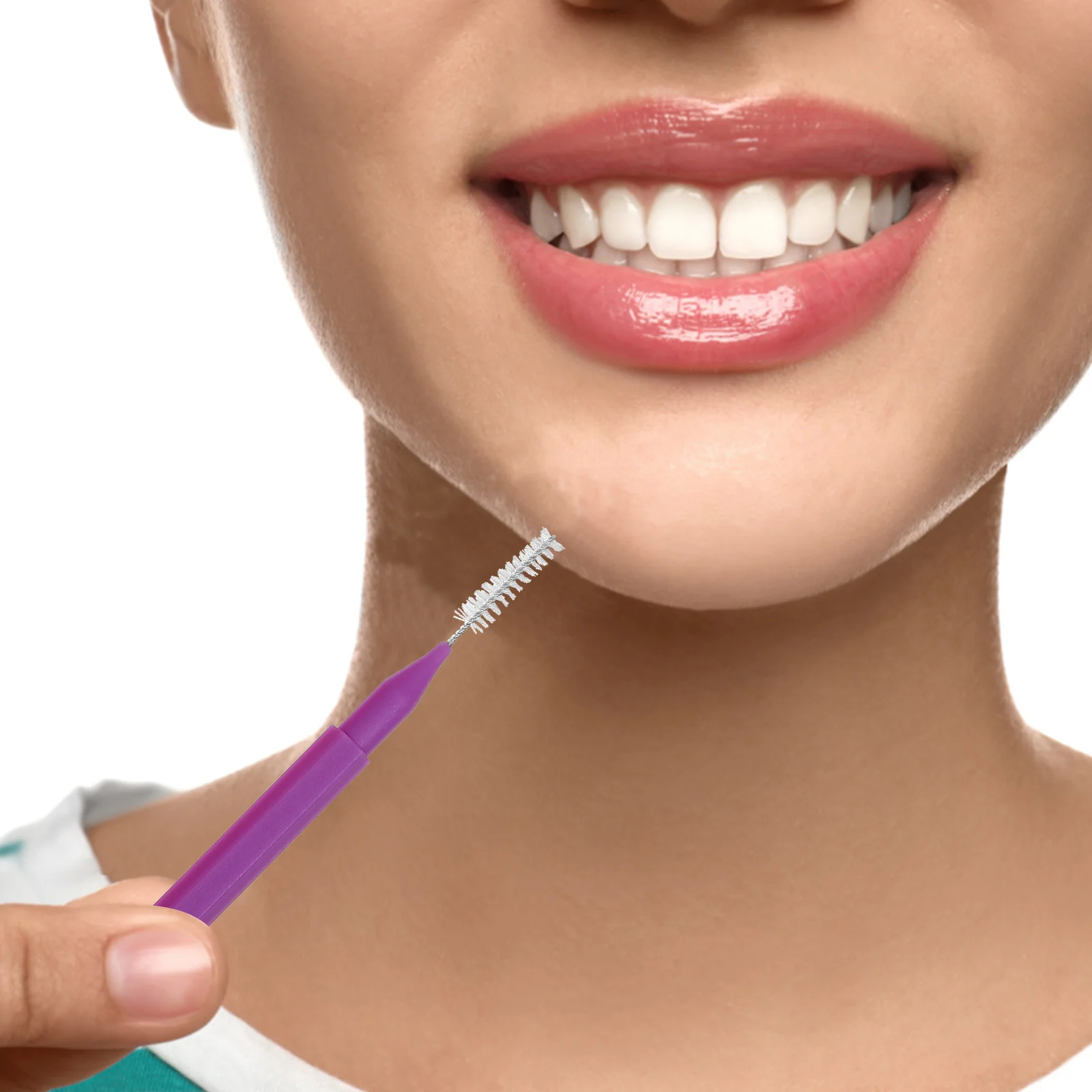 

100pcs Interdental Brush For Braces Teeth Cleaner Dental Care Portable Travel Size Gum Protection Oral Hygiene Gift Men Women