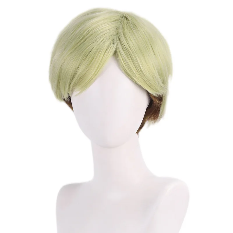 

Synthetic Long Blonde Cosplay Wig Gradient Color Heat Resistant Hair for Party Halloween Anime Roleplay Costume
