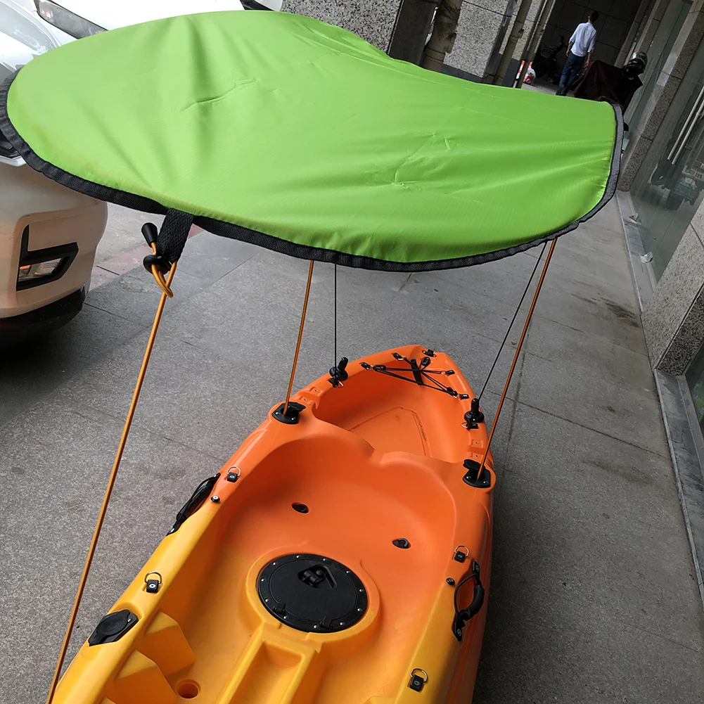

Boat Canopy Marine Awning 125x110x65cm Single Waterproof 85mm/3.3\\\\\\\" Equipment Light Drifting Outdoor Sports Portable
