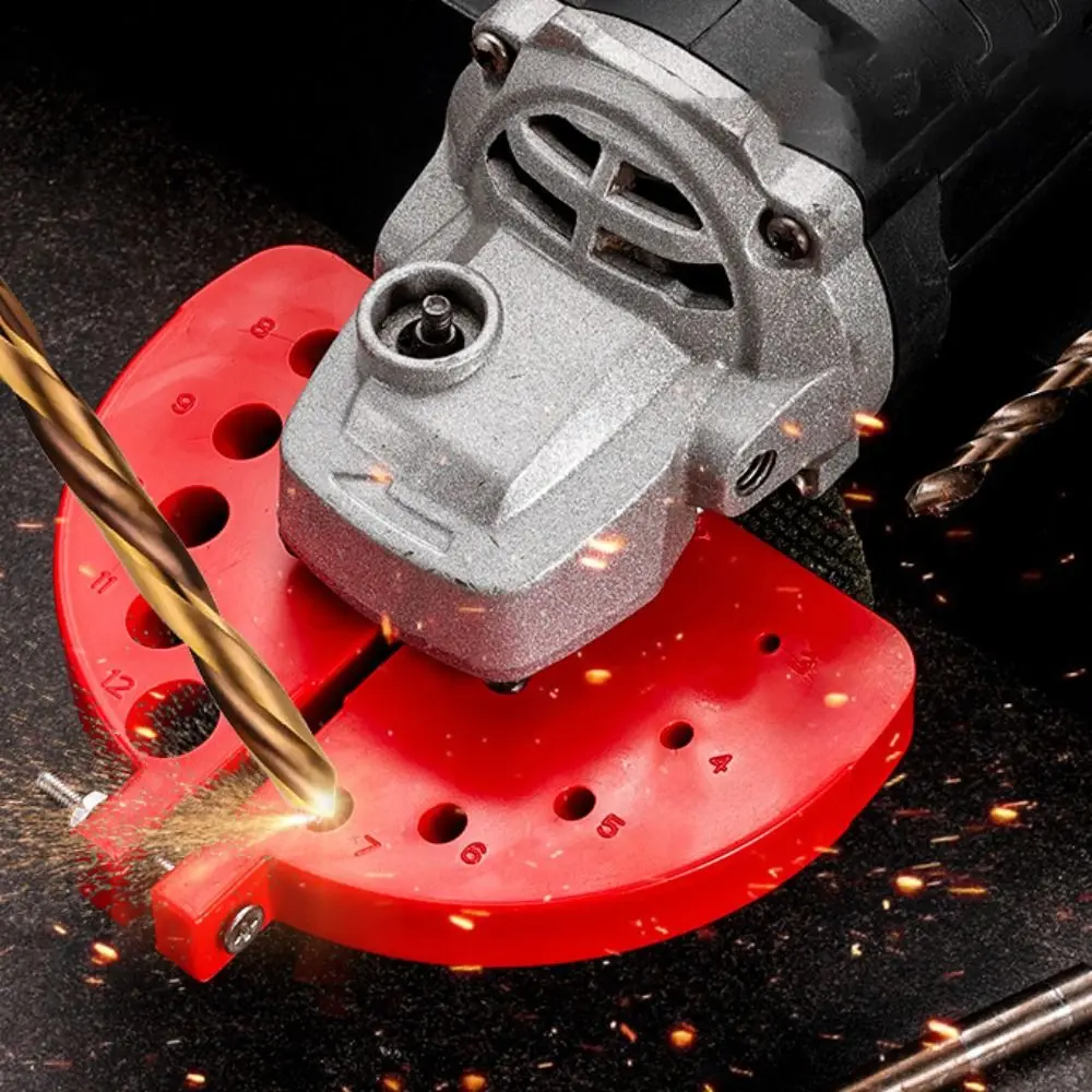 

Portable 3-12mm Drill Sharpener Thickened Efficient Bit Grinding Tool Precise ABS Drill Bit Sharpening Tool Construction