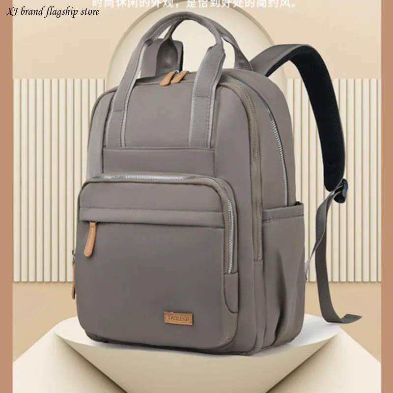 

XJMen's and women's fashionable backpack canvas travel backpack casual laptop bag large capacity backpack youth backpack mochila