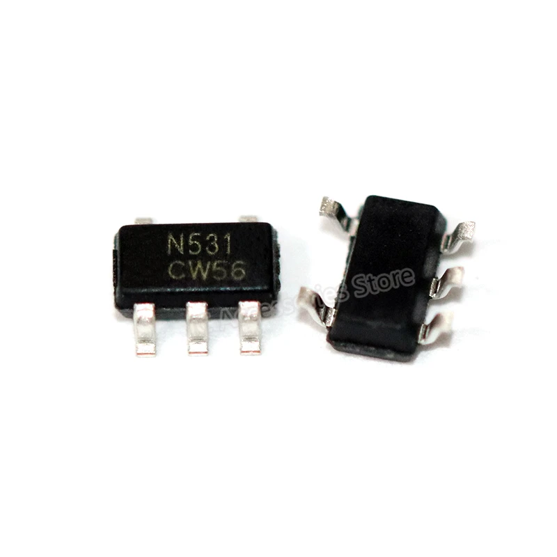 20PCS N531 531 SOT23-5 SMD induction cooker LED high-power IGBT driver MOS tube chip IC brand new original