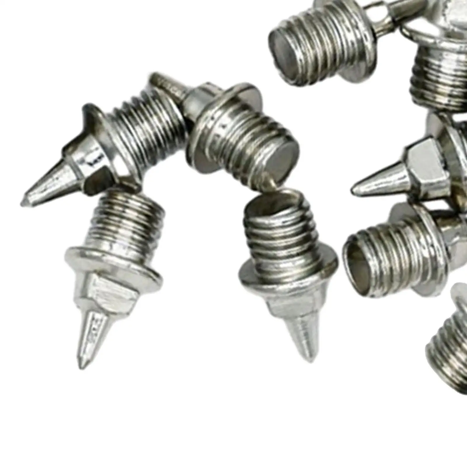 

Track and Field Starting Block Spikes M4.8 Steel Studs Training Equipment for Sprinter Exercise