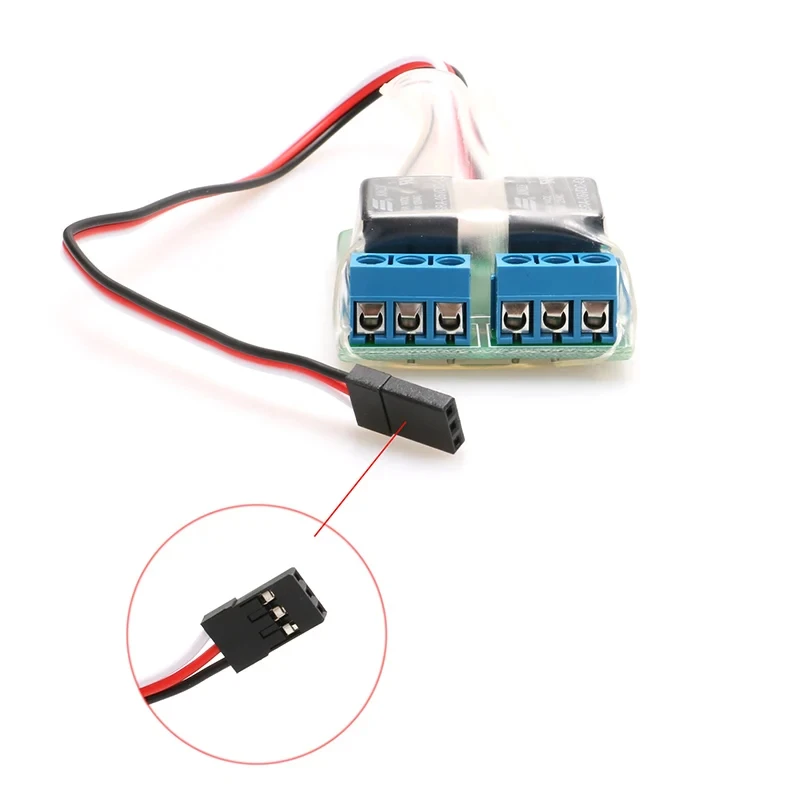 One Channel Relay Module Electronic PWM Switch with LED Indicator Lamp Parallel Max 40A for RC Aircraft Drone 5V Receiver Parts