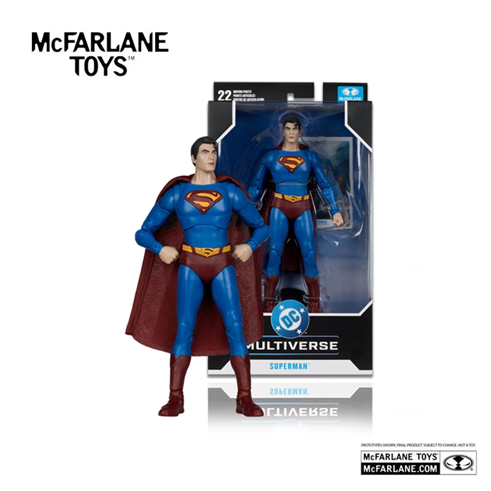 Mcfarlane Toys DC Theatrical 7in Superman Returns 2006 Action Figure ﻿ Boneco Modelo DC Multiverse Garage Kit