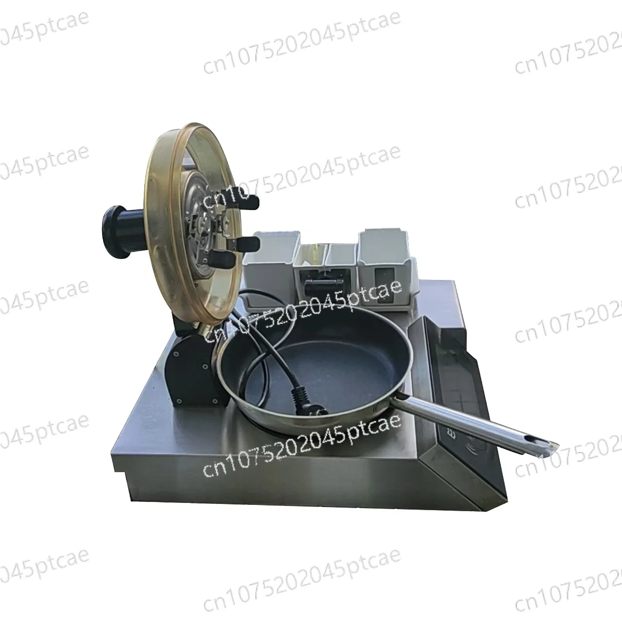 Touchscreen Control Stainless Steel Construction Commercial Automatic Stir-Fry Robot with