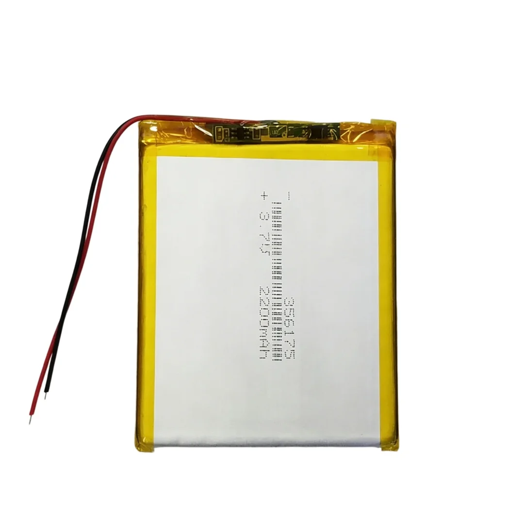 356175 Lithium Battery Compatible 356075 356575 For Dash Cam Navigator Bluetooth Speaker