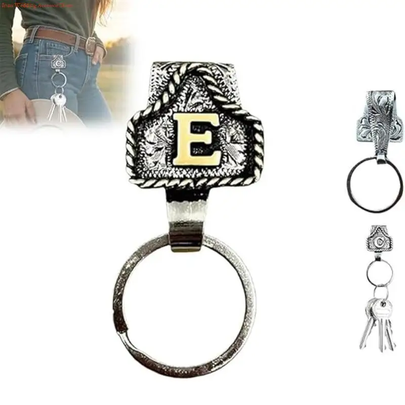 G92D الغربية مفتاح حامل المفاتيح الديكورات لحزام ميدالية مفاتيح معدنية الإفراج السريع كيرينغ كليب للرجال الأعمال السفر الأساسية