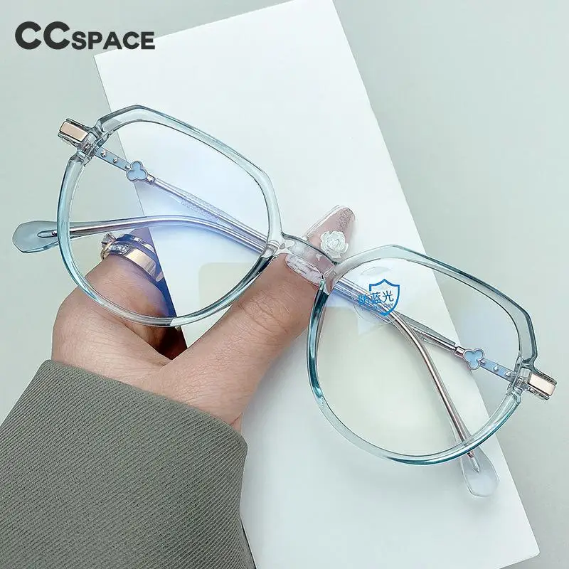 55639 Women Anti-Blue Spectacle Frame Computer Eyewear Frame Grade Glasse Eyeglasses Anti-Fatigue