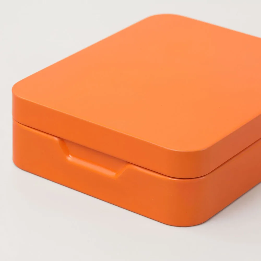 Portable Candy Card Storage Tin Can Metal Storage Box White Tea Box Packing Box Multifunctional Mini Durable Dustproof