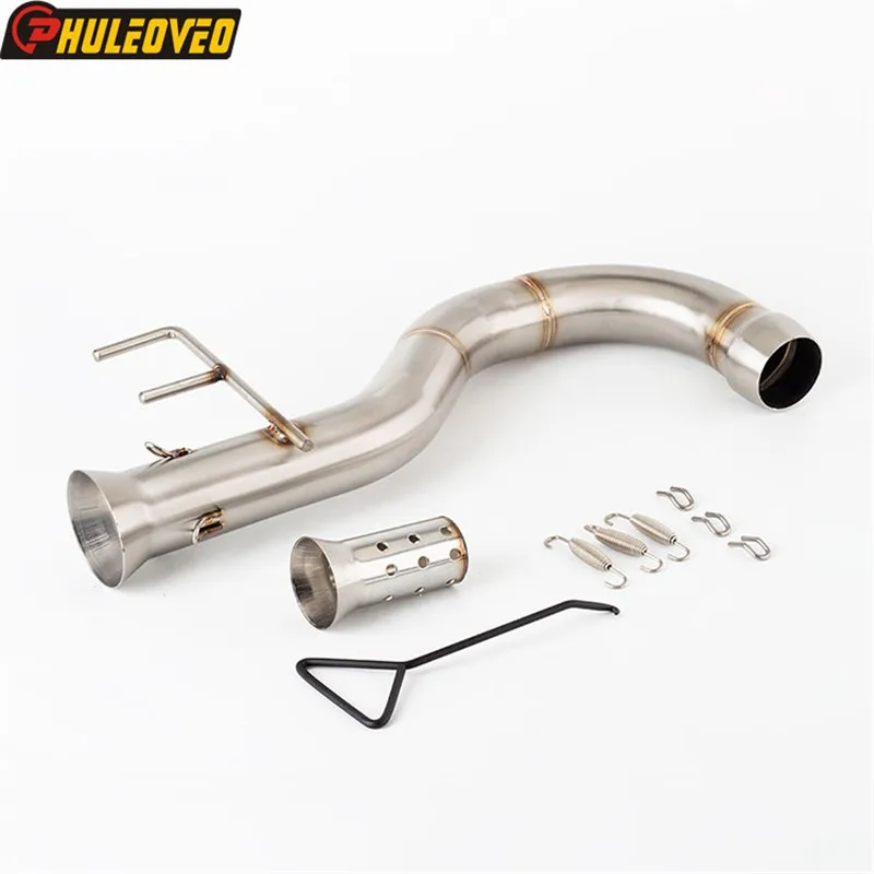 

For Can-Am Spyder F3 1330 Sport/Begrenzte/Tourer/Roadster 2007-2022 Motorcycle Exhaust Muffler Mid Link Pipe