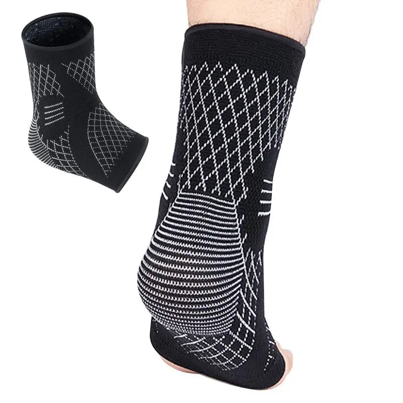 Sports Ankle Support Sleeve 1PC Ankle Support Brace Stabilizer For Sprained Ankle Elastic Sports Gear For Freedom Of Movement