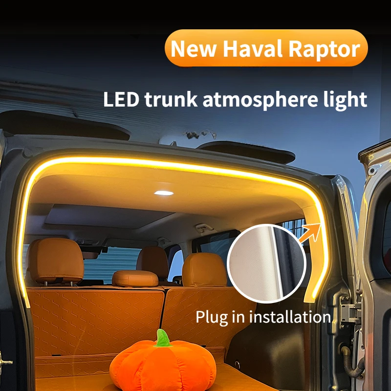 For New Haval Raptor Trunk Light with Modified Rear Trunk Light Necessary for Tailbox Atmosphere Light