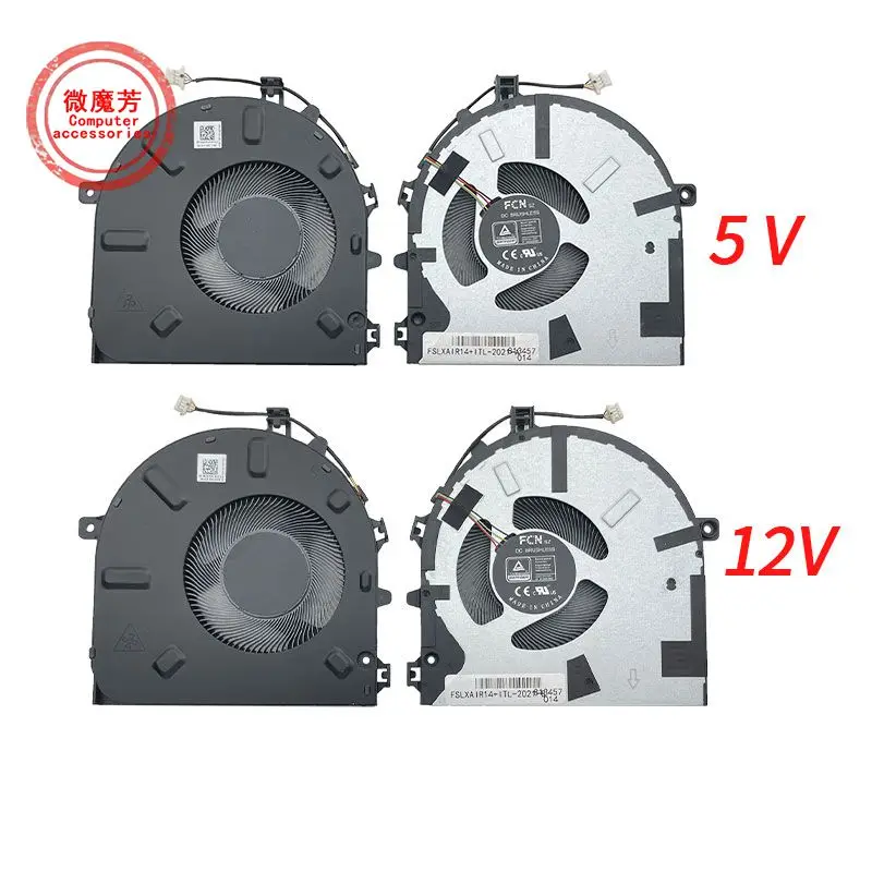 New Laptop CPU Cooling Fan For Lenovo Air 14+ACN 2021 AIR 14+ ITL 2021 PLUS MX450 14+ ITL ACN 2021 IdeaPad 5 Pro-14ITL6 