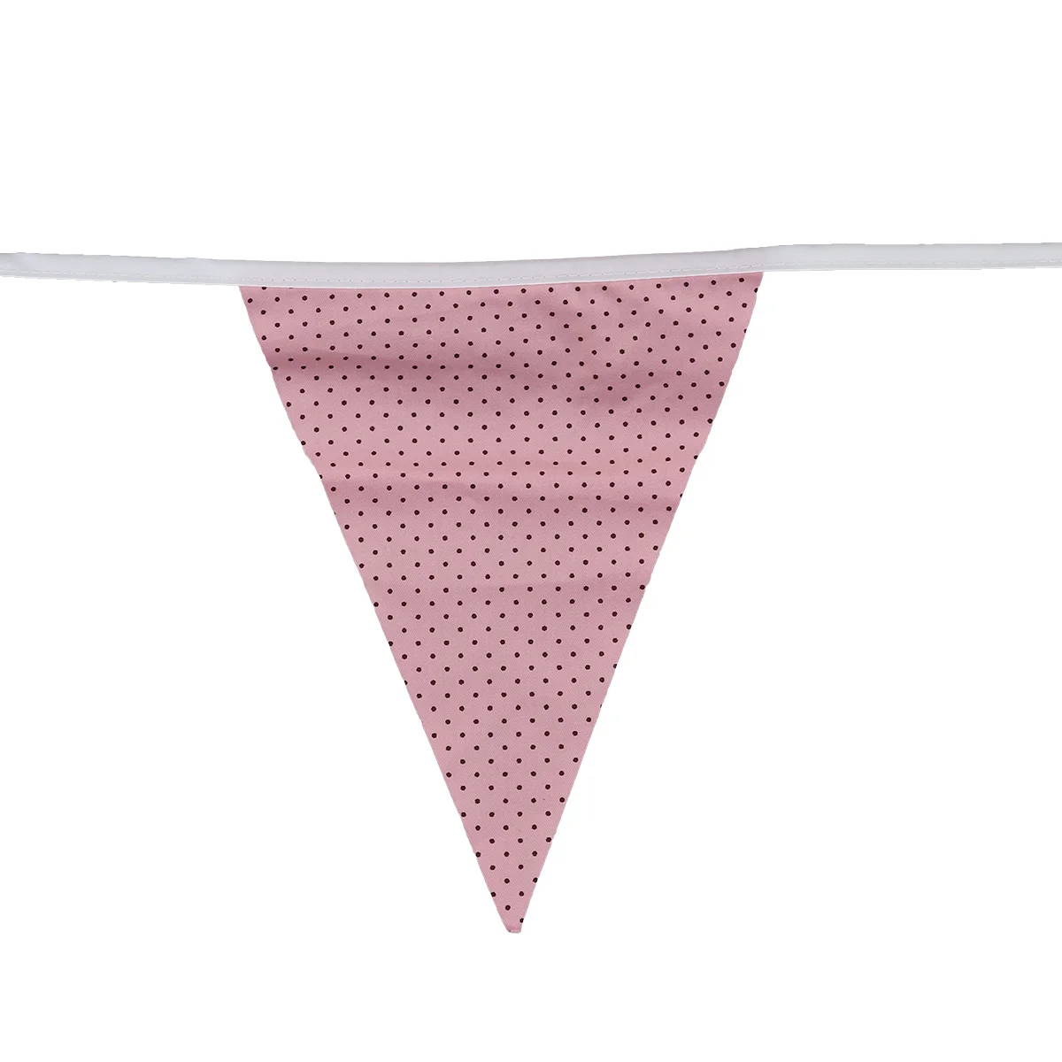 

3.2M Floral Pennant Banner Cotton Fabric Decoration Wedding Shower Party Bunting Garland Flags Christening Nursery