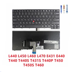 For Lenovo ThinkPad T440 T440P T440S T450 T450S T460 L440 L450 L460 L470 T431S E431 E440 Notebook English keyboard 04Y0862