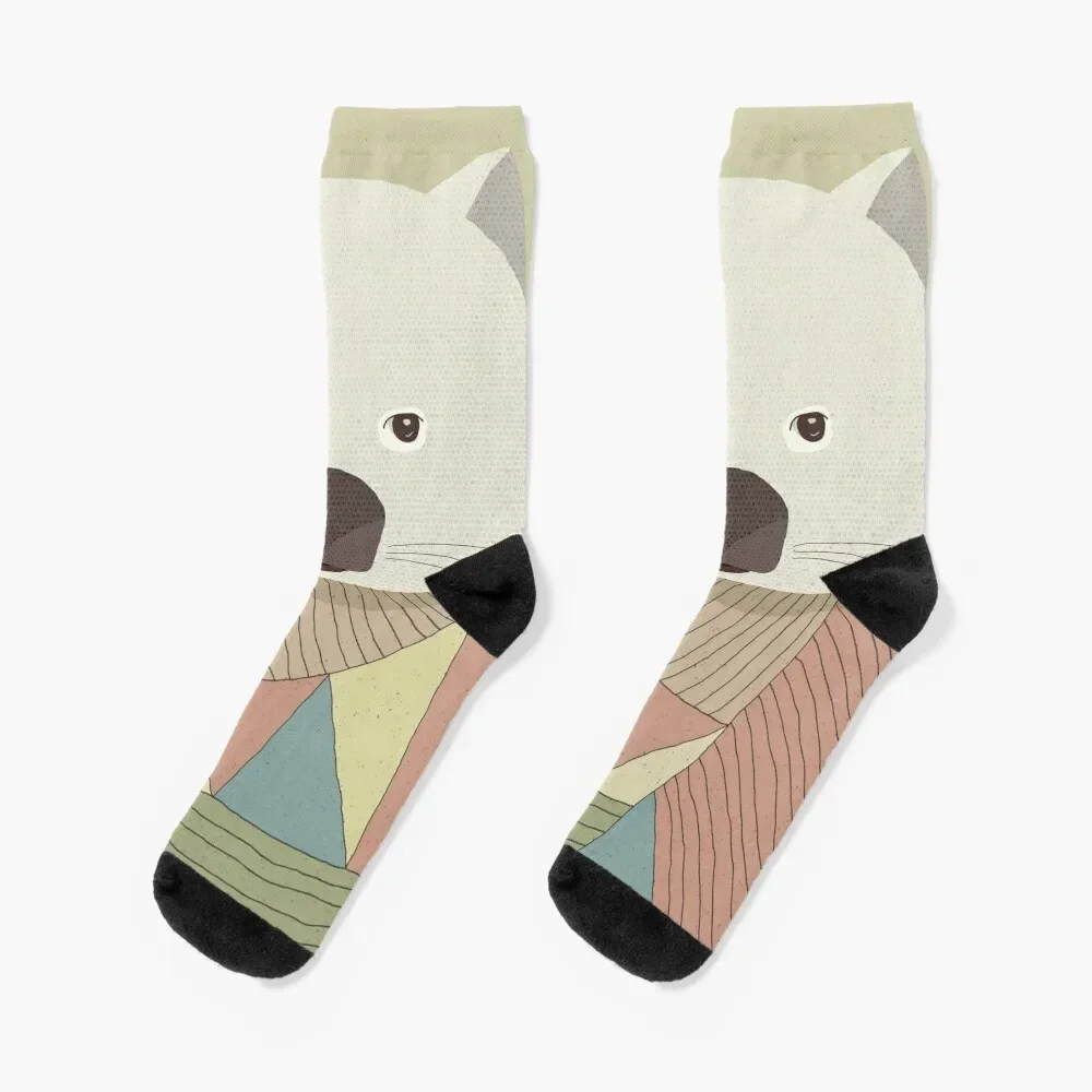 

Whimsical Wombat II Socks fashionable anime Men's Socks Luxury Women's