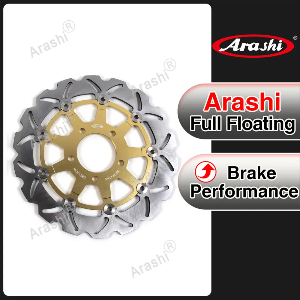 

Arashi 1PCS 290mm Motorcycle CNC Floating Front Brake Disk Disc Rotors For SUZUKI SV650 SV650S GSX750F SV 650 650S GSX750 F 750