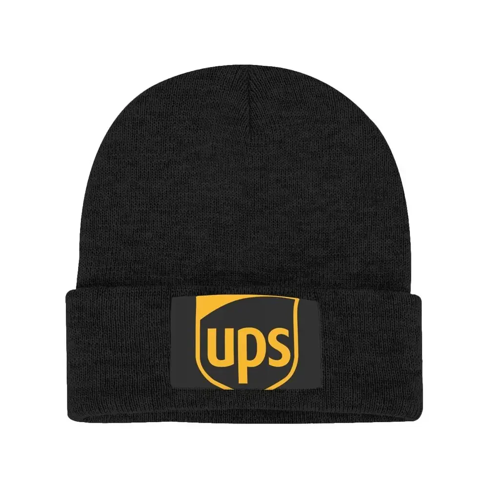 United Parcel Service Ups Postal United States Knitted Beanie Hat Beanies Cap Style Splicing Adjustable