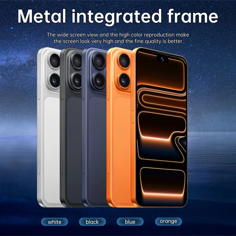 K-Touch iFone 18 Pro Maxi Mobile Phones Smartphone Face Unlocked Android 7.3 Inch 16+48MP 5G Dual Card Dual Standby 7800mAh Global Version Cell Phone For Men Women