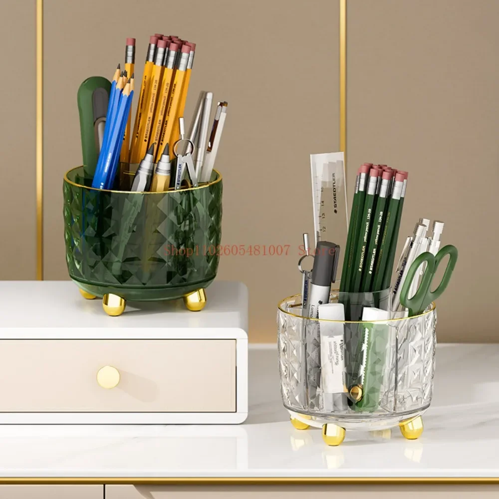 Rotating Pen Holder Ins, High-value Cosmetics, Stationery Storage Box, Office Desktop Multifunctional Pen Holder