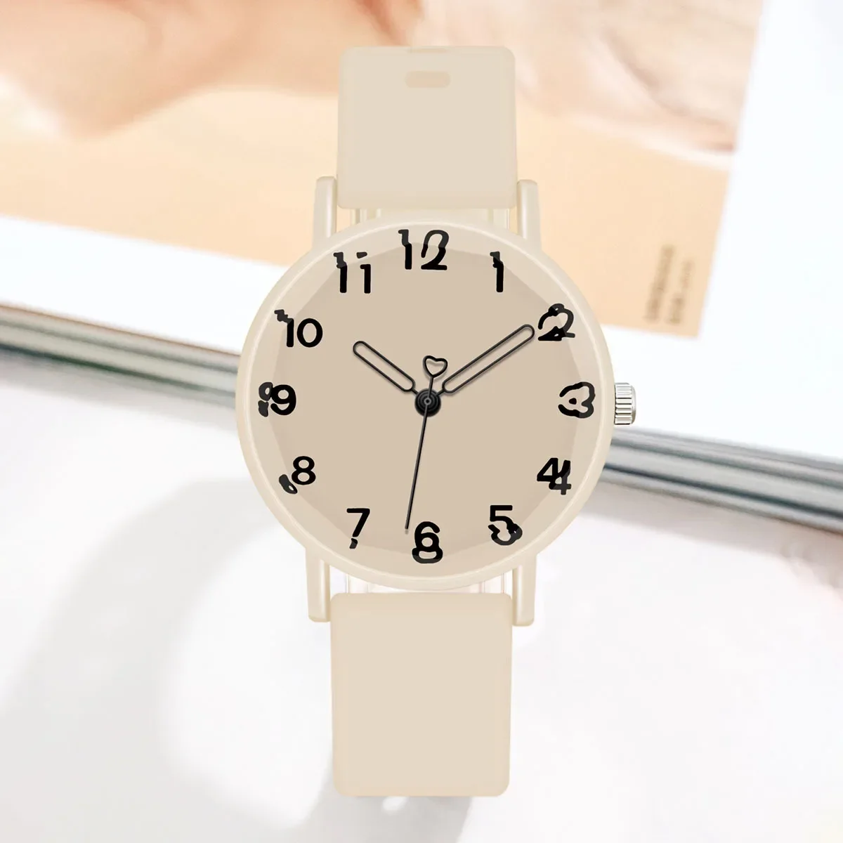 Fashion Women Watch Ladies Silicone Strap Quartz Wristwatch Simple Student Minimalist Sports Watch  Reloj De Mujer Dropshipping