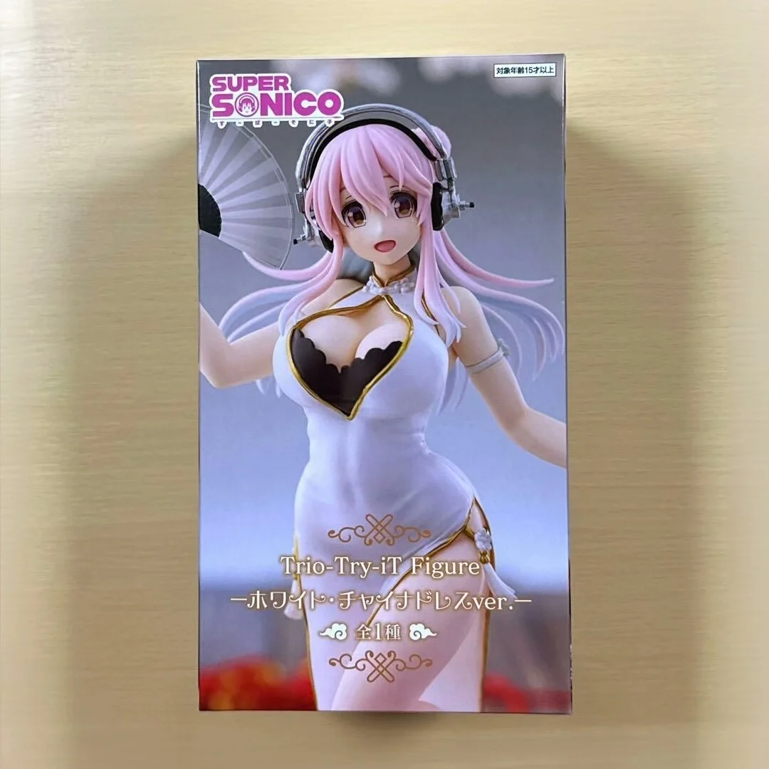 Original FuRyu Trio-Try-iT Figure SUPERSONICO 21cm Animation Figures Cheongsam Characters toy