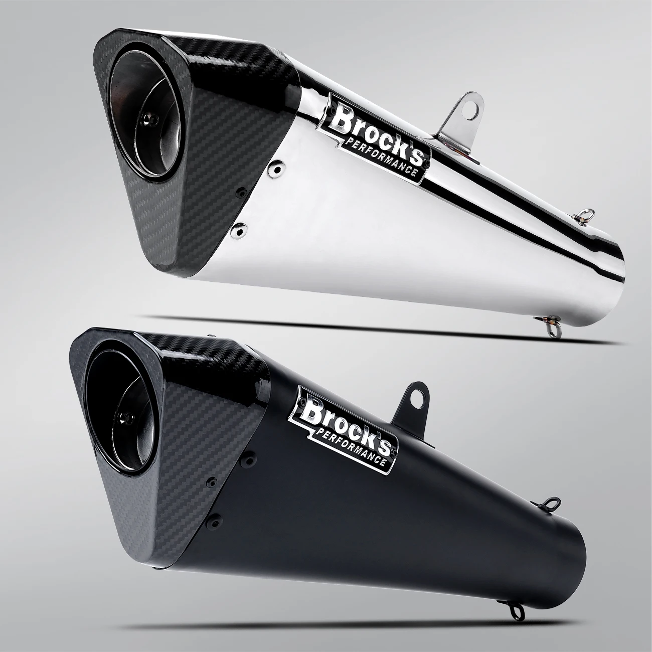 

For s1000rr GSX1300R cbr1000rr R1 Universal motorcycle exhaust system Brock Color Cover escape muffler with DB Killer