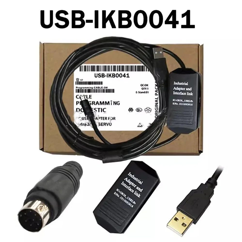 

USB-IKB0041 IKB0041 Servo Cable for Bosch Rexroth Indradrive Servo Driver Download Cable USB Port