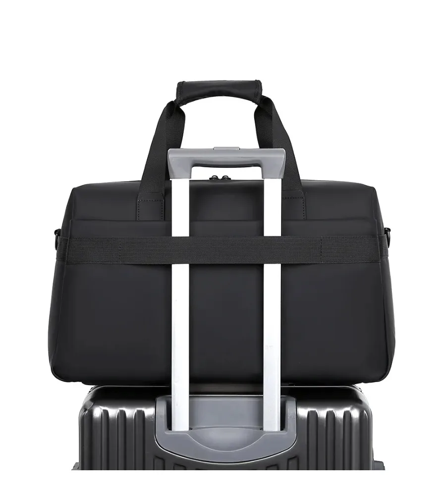 Travel Duffel Bag With Shoe Compartment And Dry-Wet Separation For Gym, Work Trips And Daily Commute