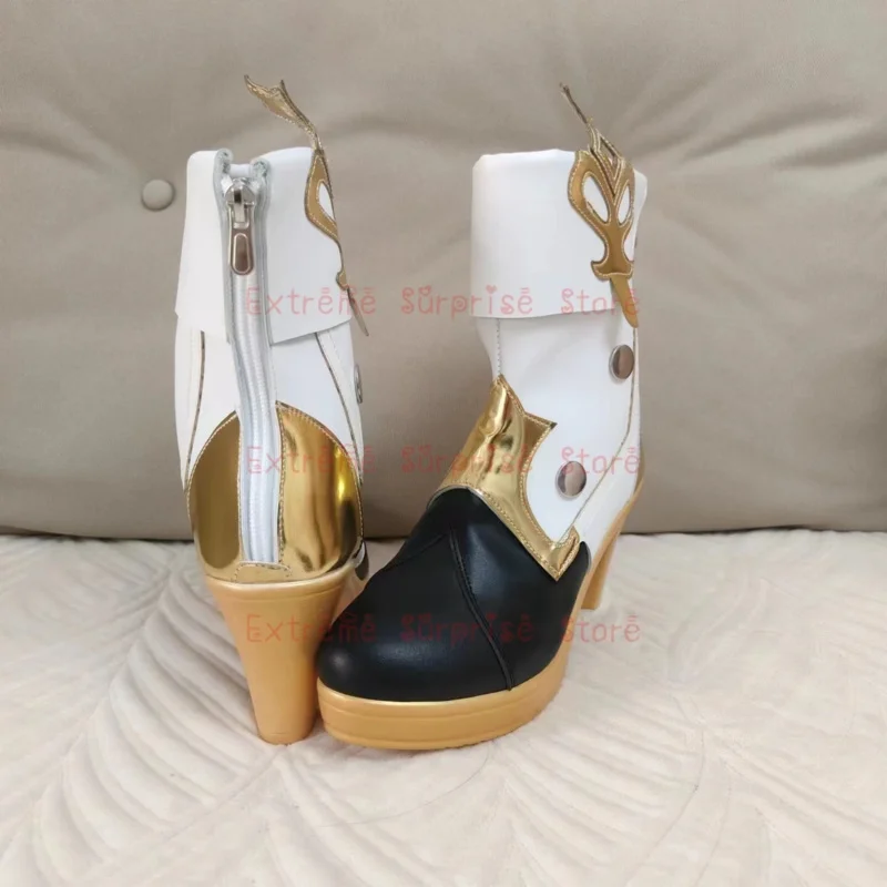 

2025 yiyi 36-43 Size IN STOCK Genshin Impact Clorinde High Heels Cosplay Shoes Prop