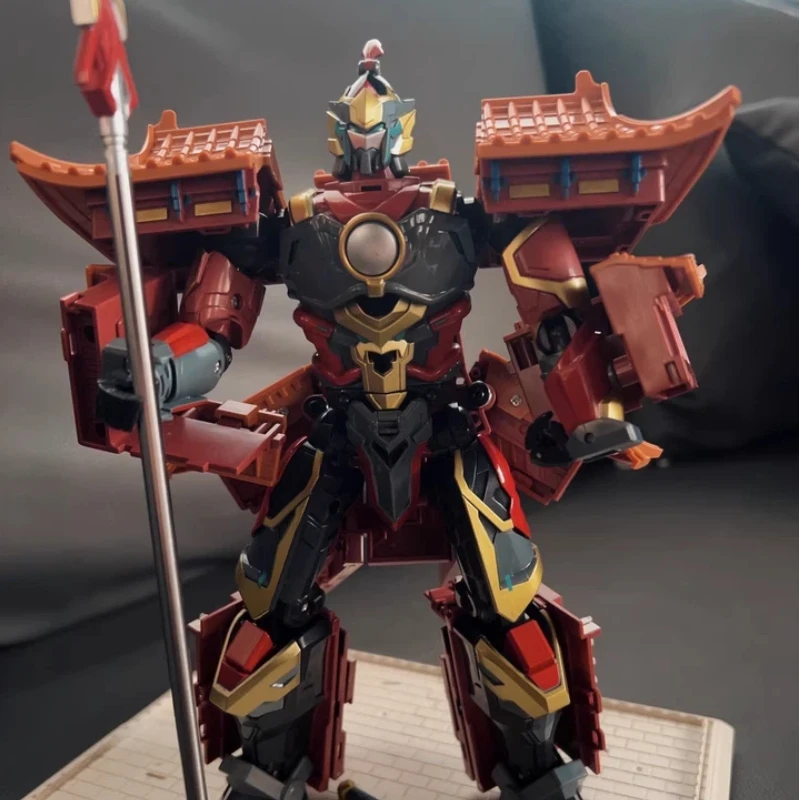 Transformujący się robot Jinyiwei Świątynia Nieba Sala Qinian Model figurki Architektura chińska Zabawka edukacyjna Prezent dla chłopców