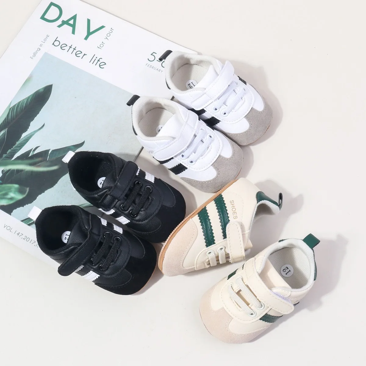Hot Selling Spring Autumn Baby Unisex First Walking Shoes, High Quality PU Leather Indoor Outdoor Toddler Shoes for 0-18 Months
