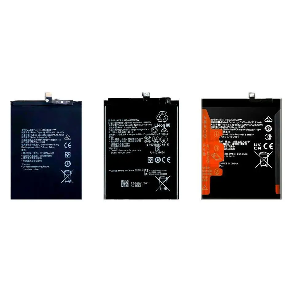 4000-6000Mah لهواوي ميت نوفا 30 الشرف 7T Play View X20 SE 4G 5G برو لايت بطارية HB446588EFW HB486586ECW HB536896EFW