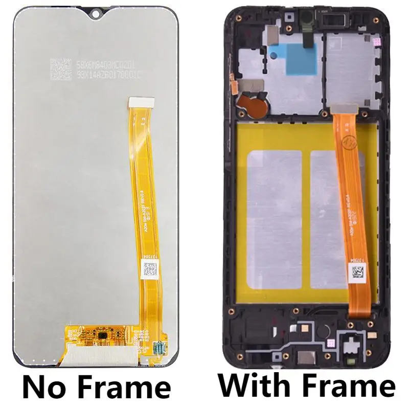 5.8'' LCD Screen With Frame For Samsung GalaxyA20E A202 LCD Display SM-A202F A20F/DS LCD Screen Touch Digitizer Assembly Replace