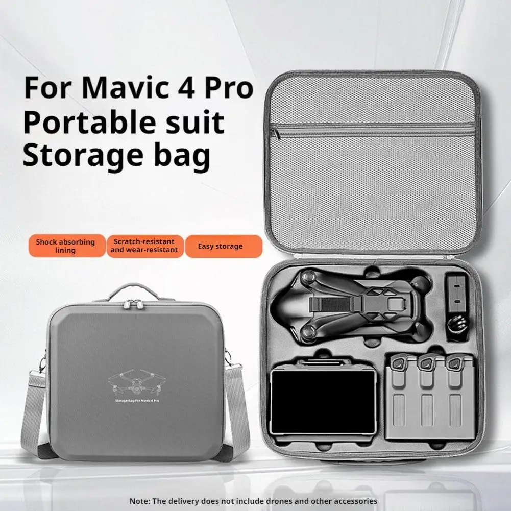 

Carrying Case Travel Shoulder Bag For DJI Mavic 4 PRO Fly More Combo Accessory Storage Box PC Portable Handbag For DJI RC PRO 2