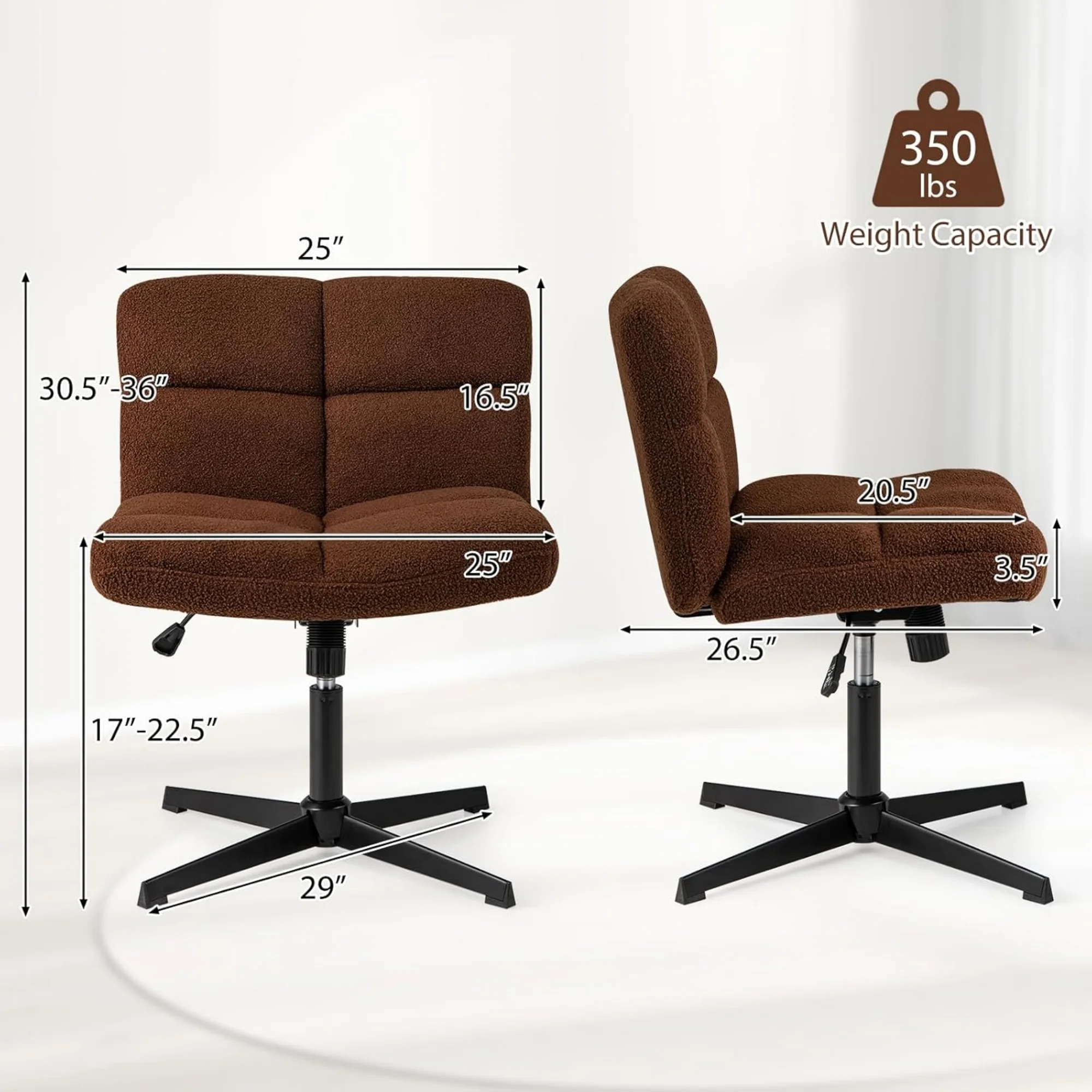 Cadeira de Escritório com Pern - Task Chair Mid Back avaliação e preço
