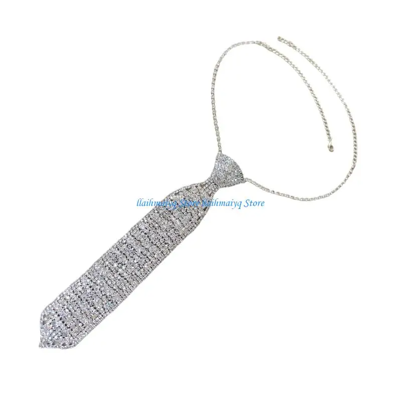 

573B Contemporary Men's Fashion Tie Practical Copper Base Sparkling Decors