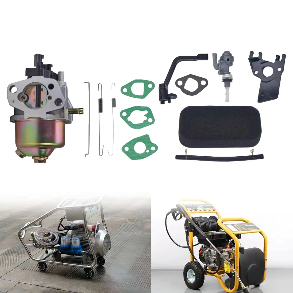 Pressure Washing Tasks 196CC Carburetor Multi-function Compatibility Direct Installation Increased Engine Efficiency