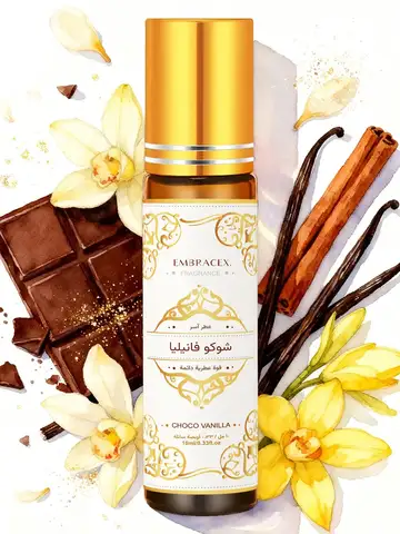 10ml Choco Vanilla Roller Essential Oil شوكو فانيليا Eid Al-Fitr Long Lasting Scent Gift To Friends