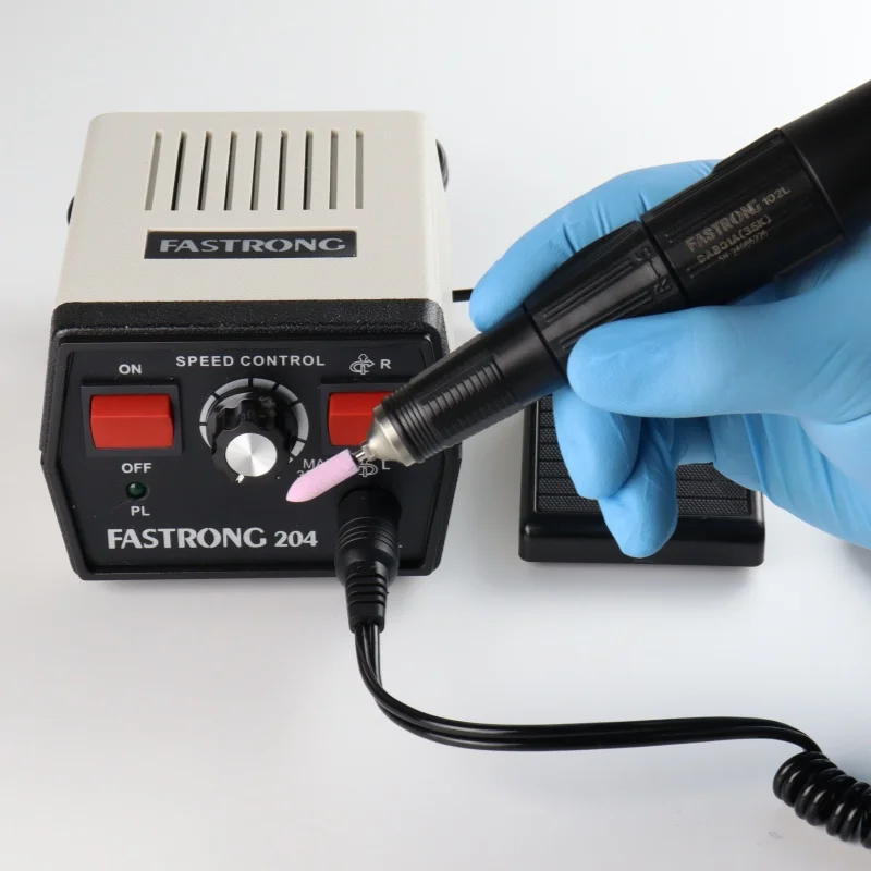 VVDental 35000 RPM Fast Strong Dental Micromotor Machine Handpiece Electric Nail Drill for Dentistry 204 Polishing