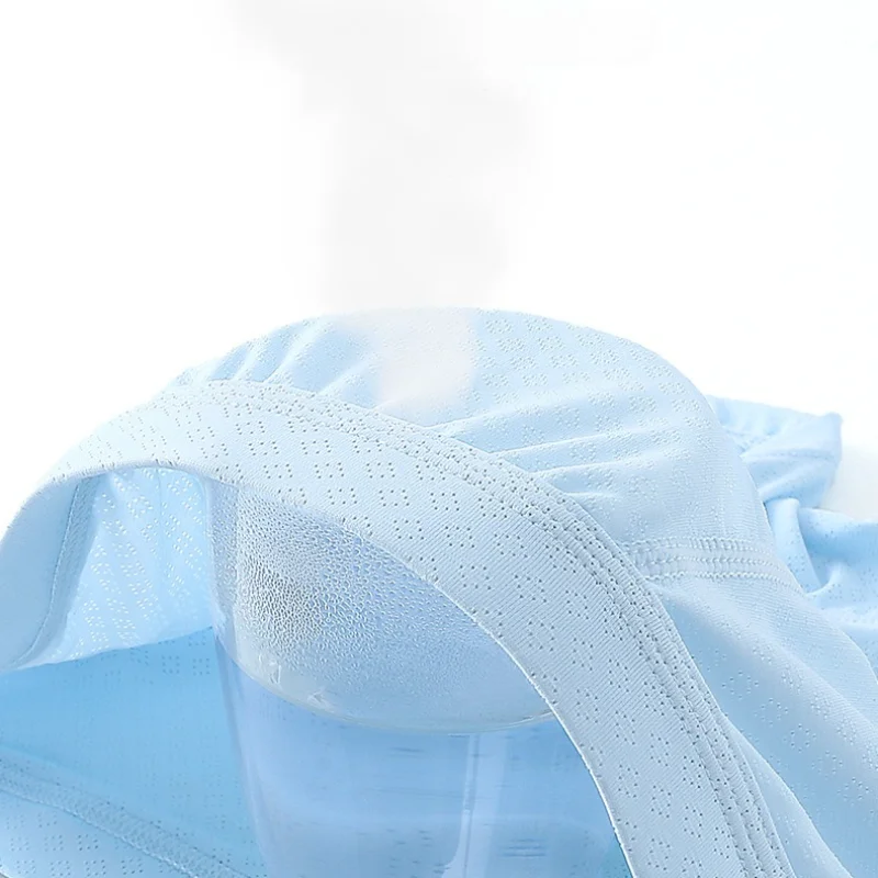 4PCS Kids Thin Mesh Breathable Panties Boys Soft Comfort Antibacterial Underwears 3+y Young Children Clothing Cute Print Panties view 5