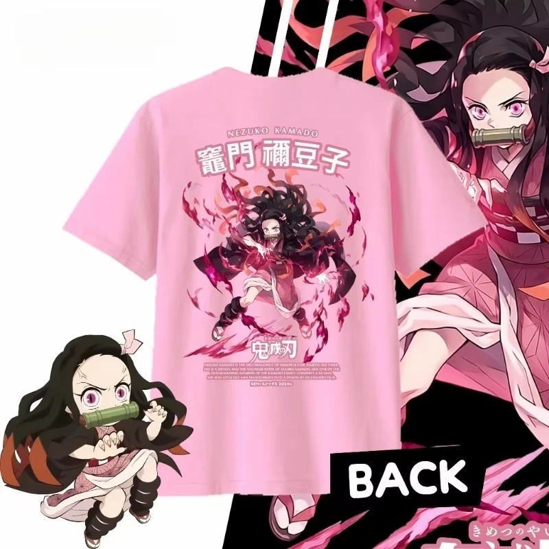 تي شيرت مينيسو أنيمي شيطان القاتل نيزوكو كامادو قطن غير رسمي 30 قسط الأطفال المراهقين البالغين 2025