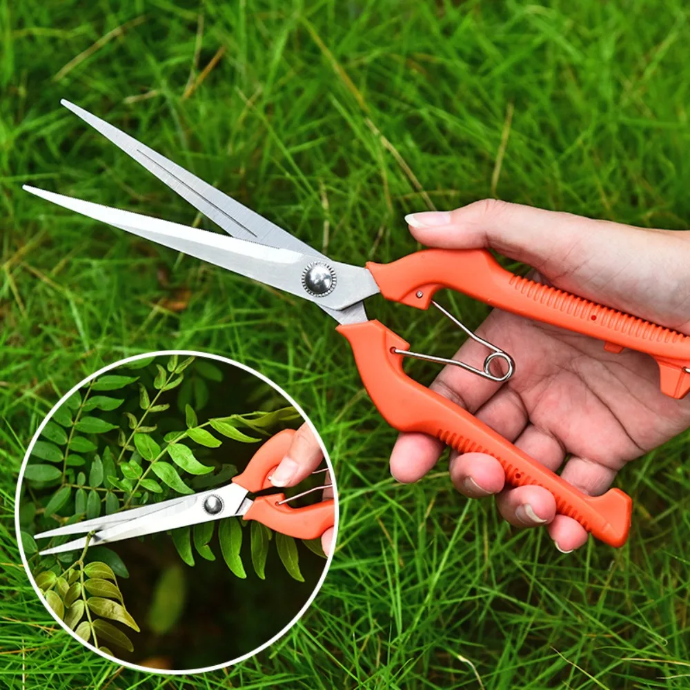 

Stainless Steel Garden Pruning Shears Portable Gardening Tool Hand Tools Fruit Picking Scissors Thinning Bonsai Scissors