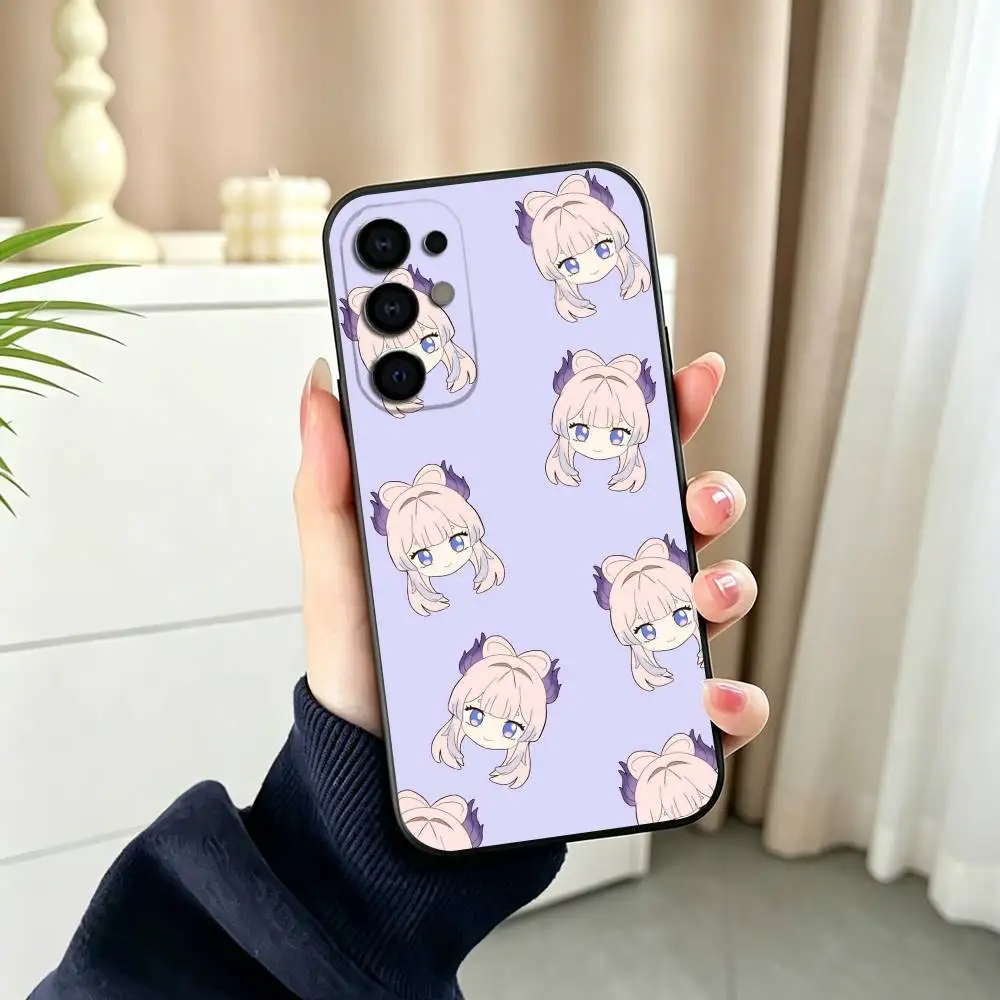 Genshin Impact Kokomi Gift Phone Case For Samsung S25,S24,S21,S22,S23,S30,Ultra,S20,Plus,Fe,Soft Silicone Black Cover