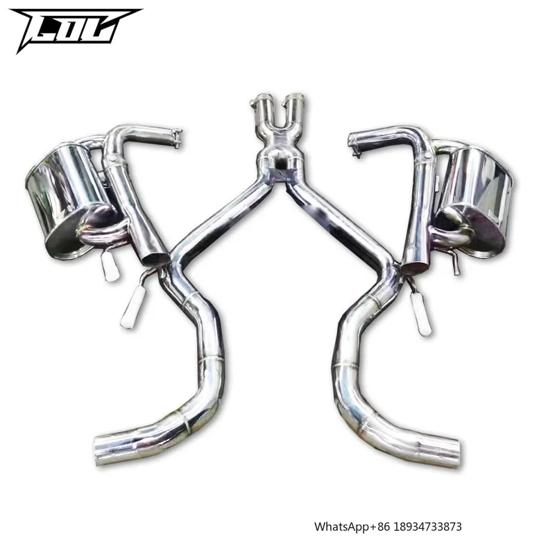 

Catback Exhaust For Mercedes-Benz SL350 R231 3.5 2013-2022 Stainless Steel SUS304 Exhaust System Exhaust Pipe